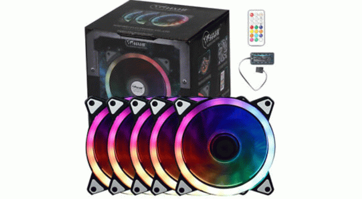 RGB FAN 5 + 1 CONTROLLER IN 1